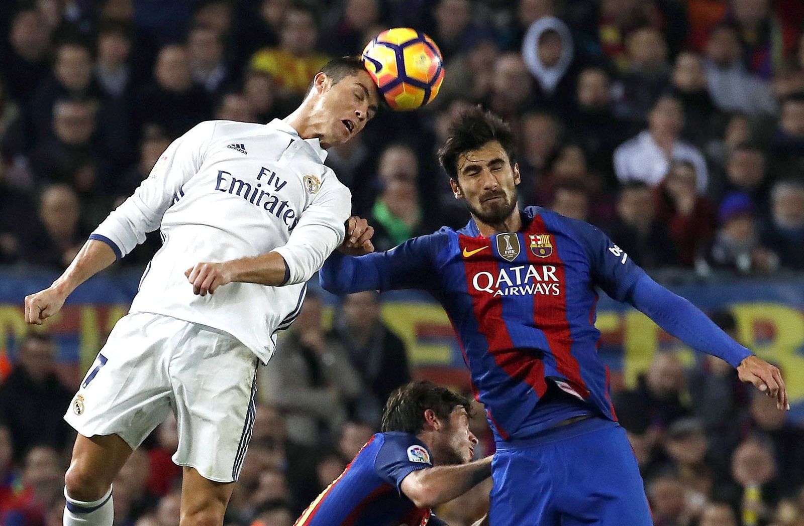 El Barcelona-Real Madrid, en imágenes