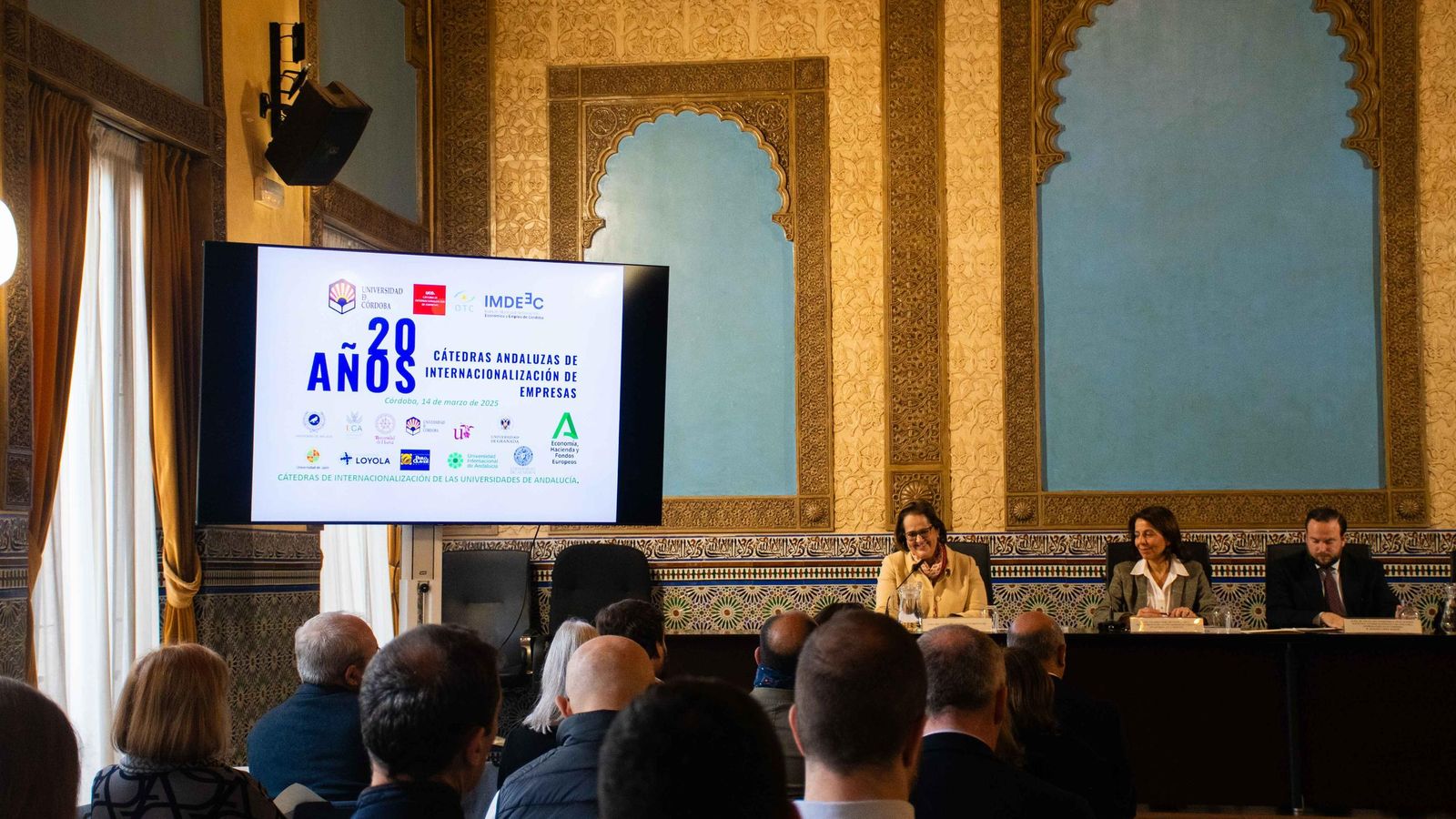 Un momento de la jornada celebrada en el Rectorado de la UCO.