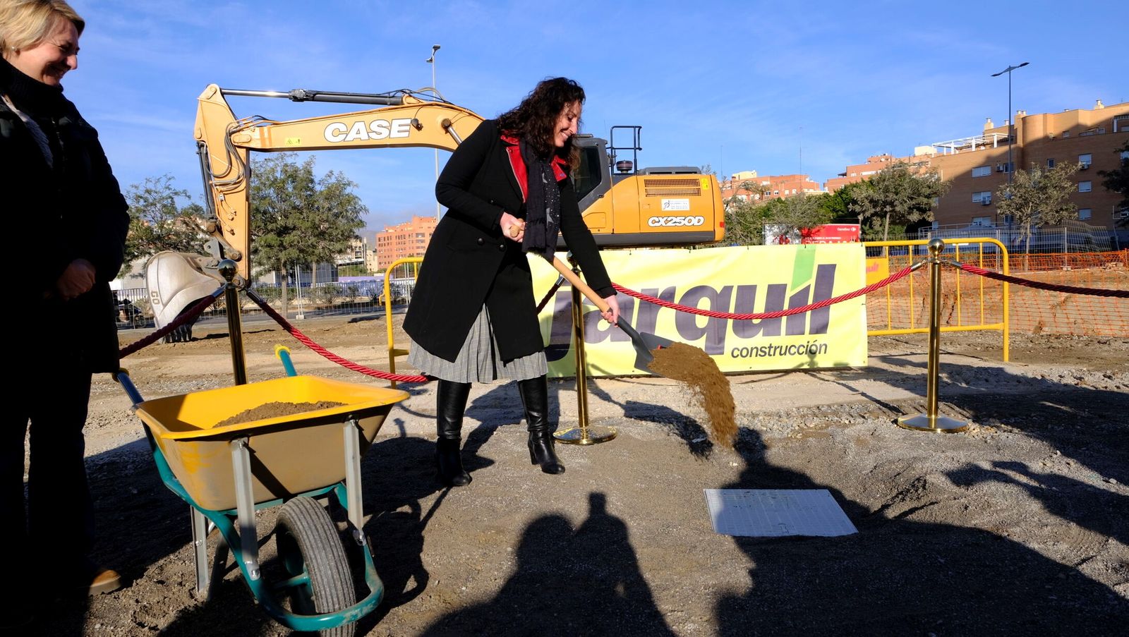Primera piedra de una nueva promoción de viviendas en la Calle de Las Piedras