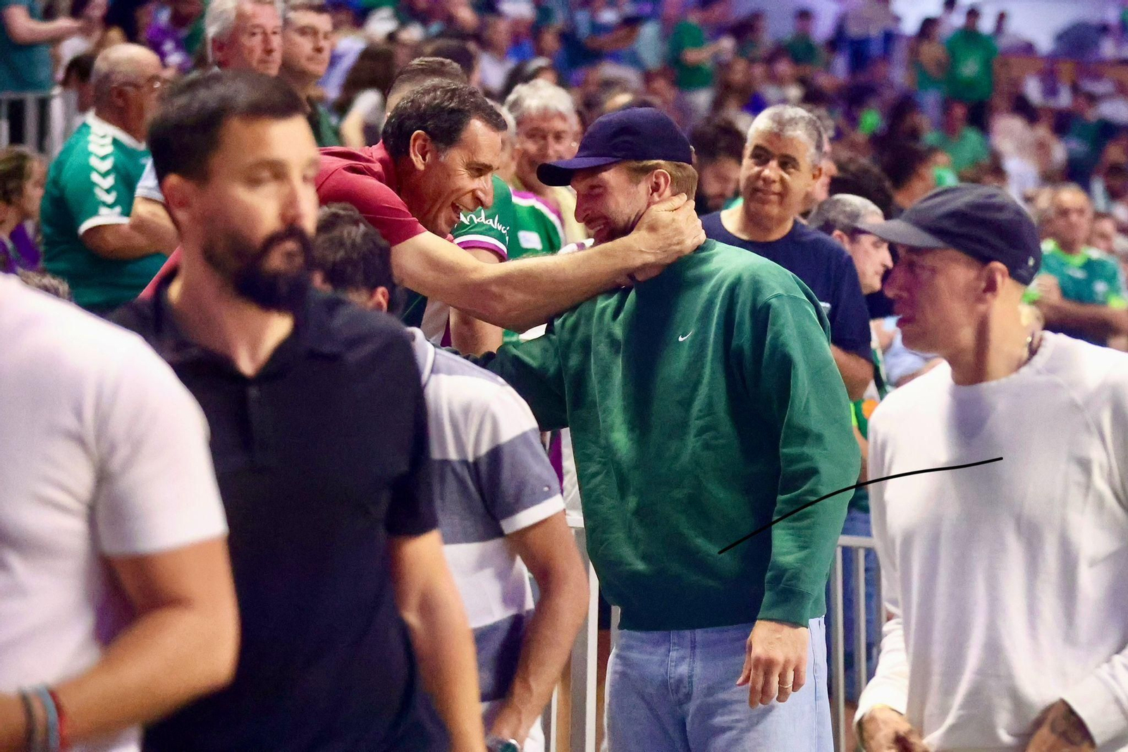 Domas Sabonis, un malagueño más a pie de pista