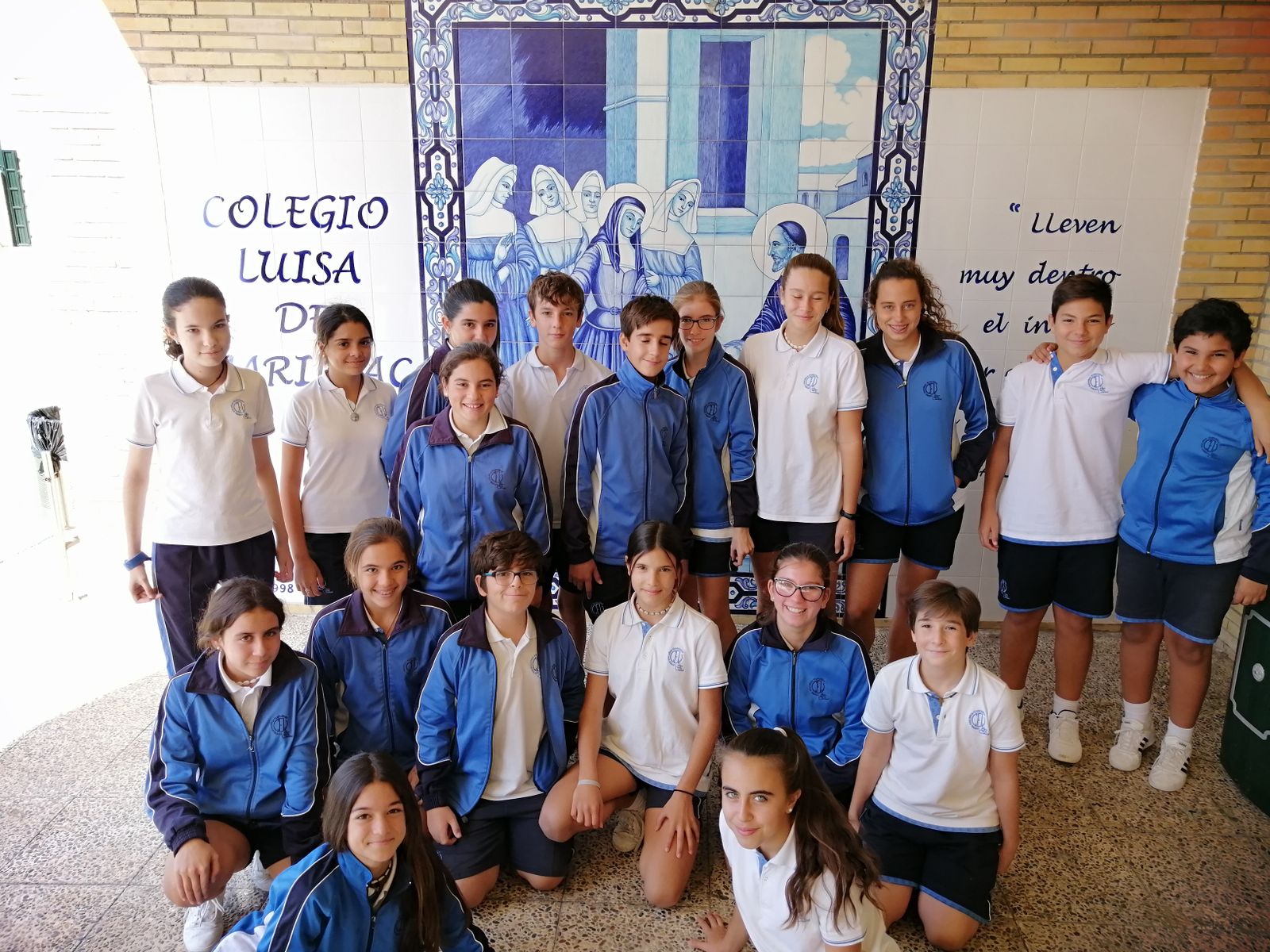 El alumnado del colegio Luisa de Marillac comienza su andadura europea.