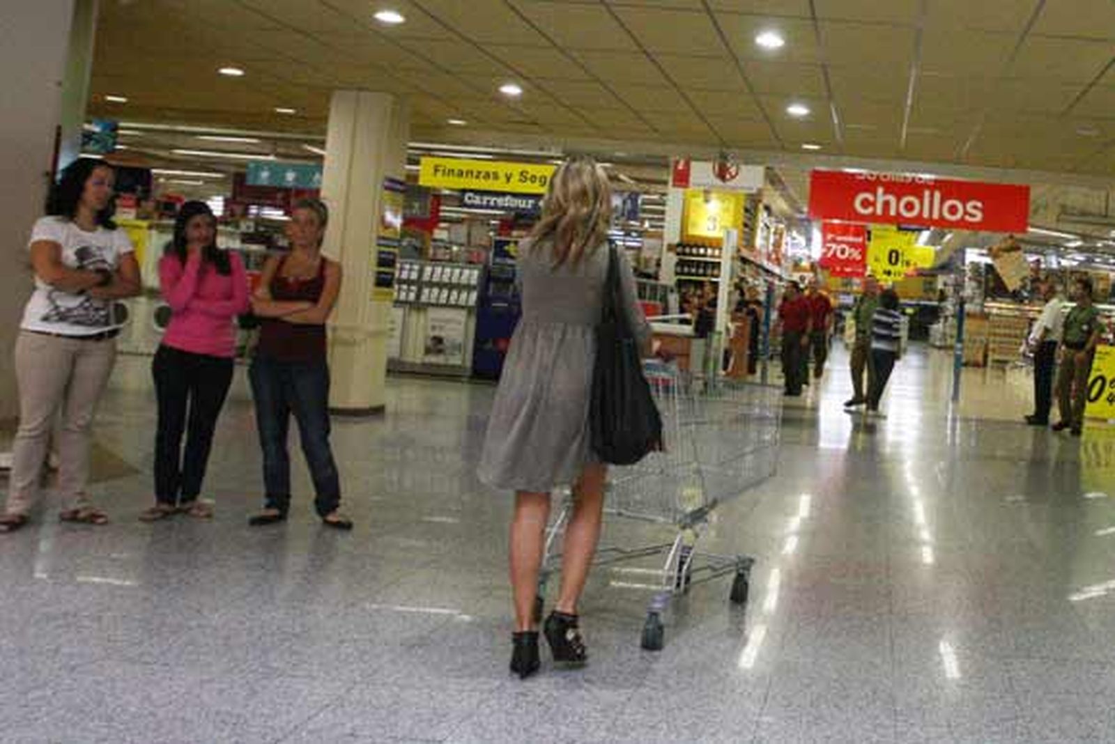 La protesta sindical no paralizó la Comarca, aunque sí tuvo incidencia en la gran industria y el puerto

Foto: Paco Guerrero