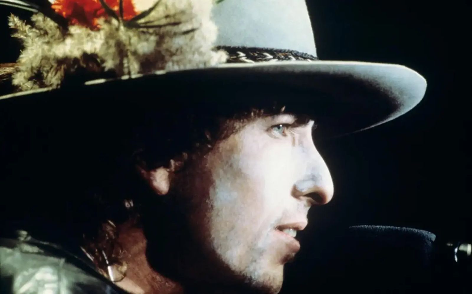 Bob Dylan (Duluth, Minnesota, 1941), en uno de los conciertos de la ‘Rolling Thunder Review’.