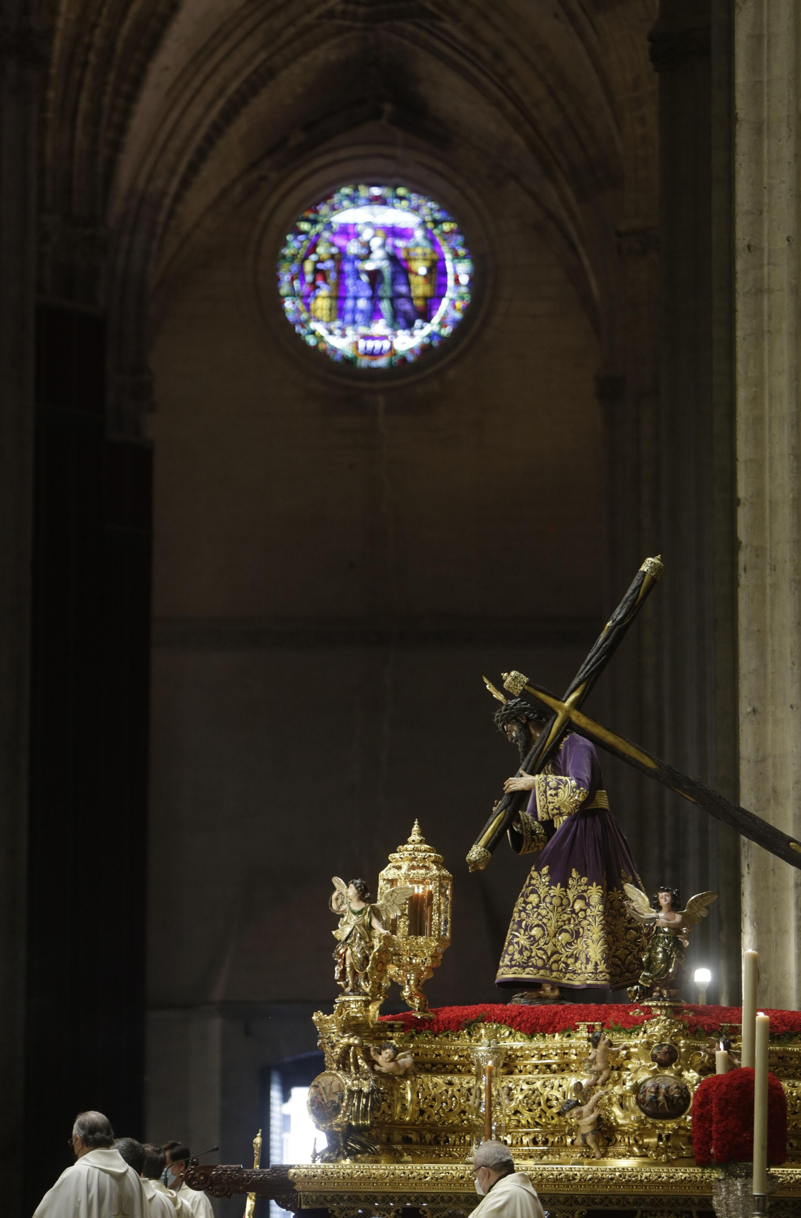 El Gran Poder en la Catedral.