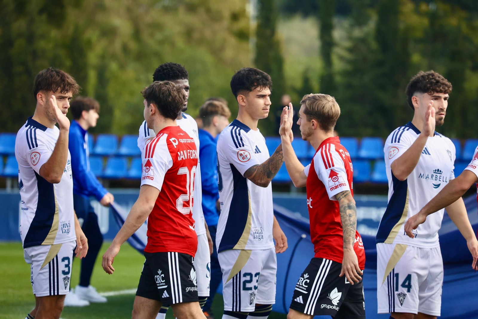 El Marbella FC - Real Murcia, en imágenes