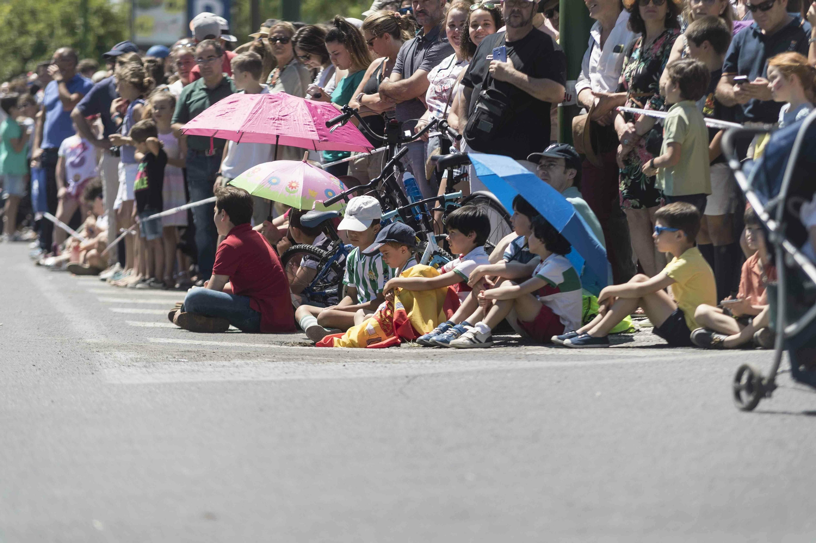 Las imágenes del desfile del Día de las Fuerzas Armadas en Sevilla