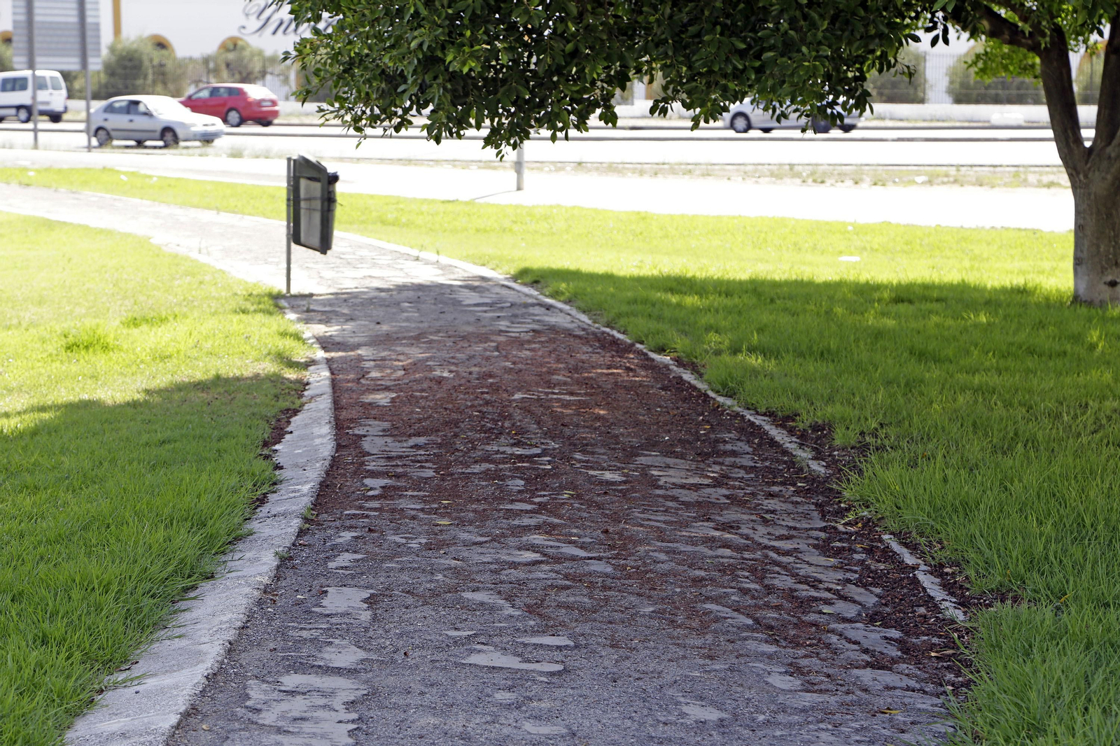 Uno de los caminos que se beneficiará de las obras de mejora en el parque de Picadueñas.