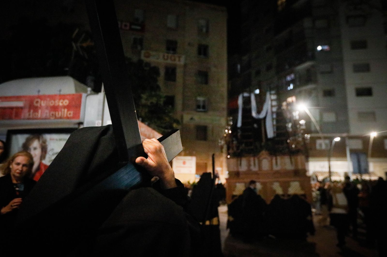 La procesión de La Caridad de Almería, en imágenes