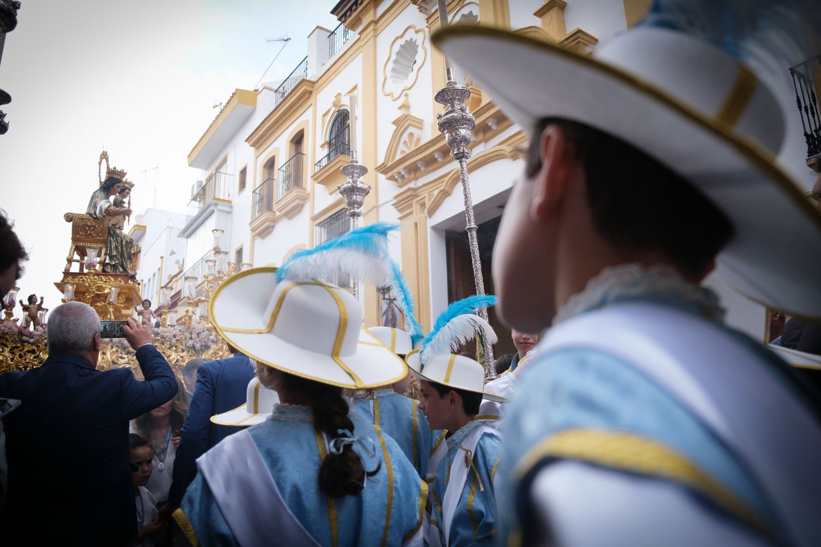 Las imágenes de la procesión de María Auxiliadora de Triana