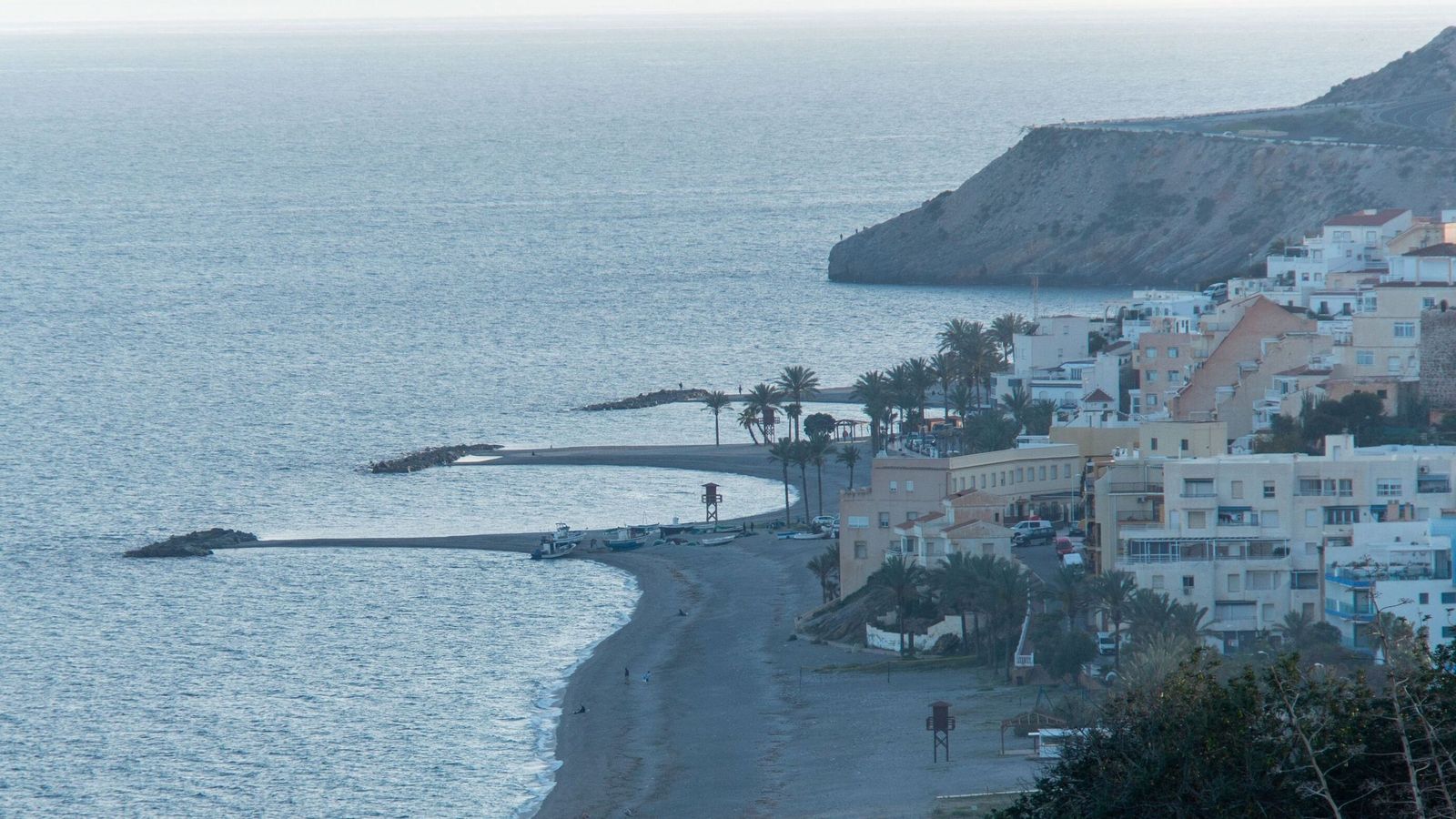 Vista de parte de la zona en la que actuarán entre Cambriles y Castell de Ferro