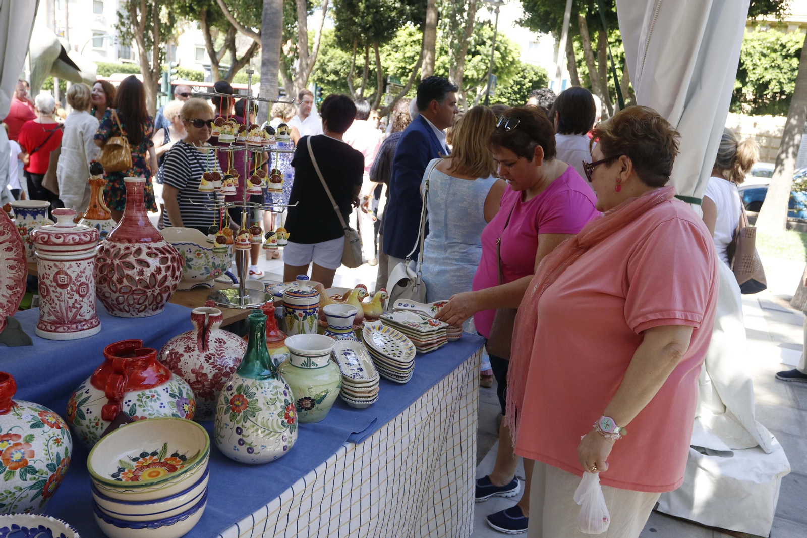 Nuevamente la muestra de artesanía del barro y de la cerámica estará ubicada en la Rambla Federico García Lorca de la ciudad