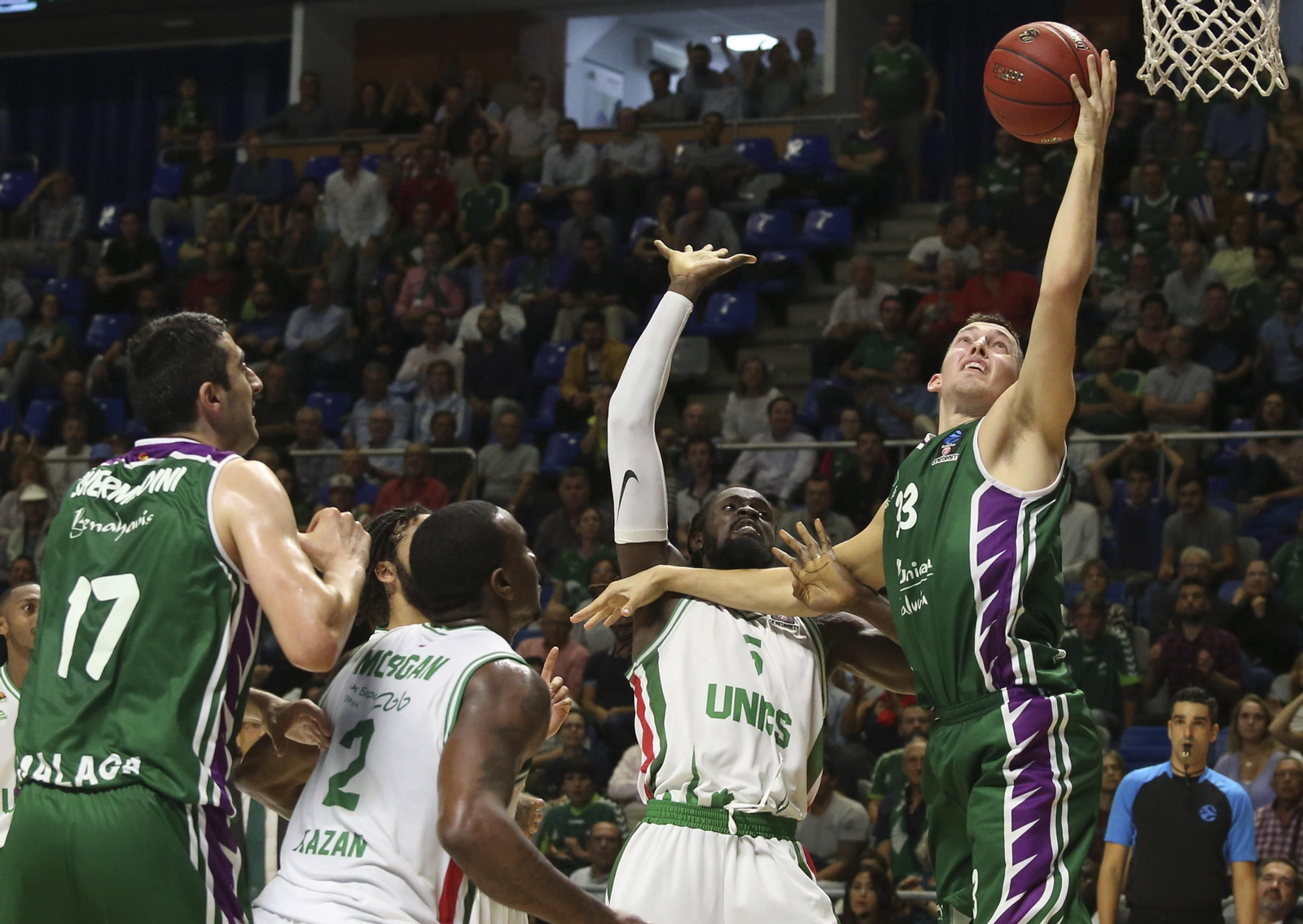 Las imágenes del Unicaja-Unics Kazan