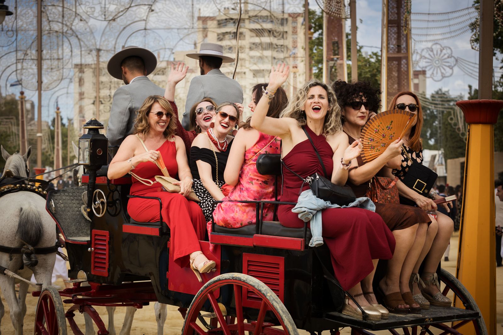 Búscate en las fotos del sábado en la Feria de Jerez