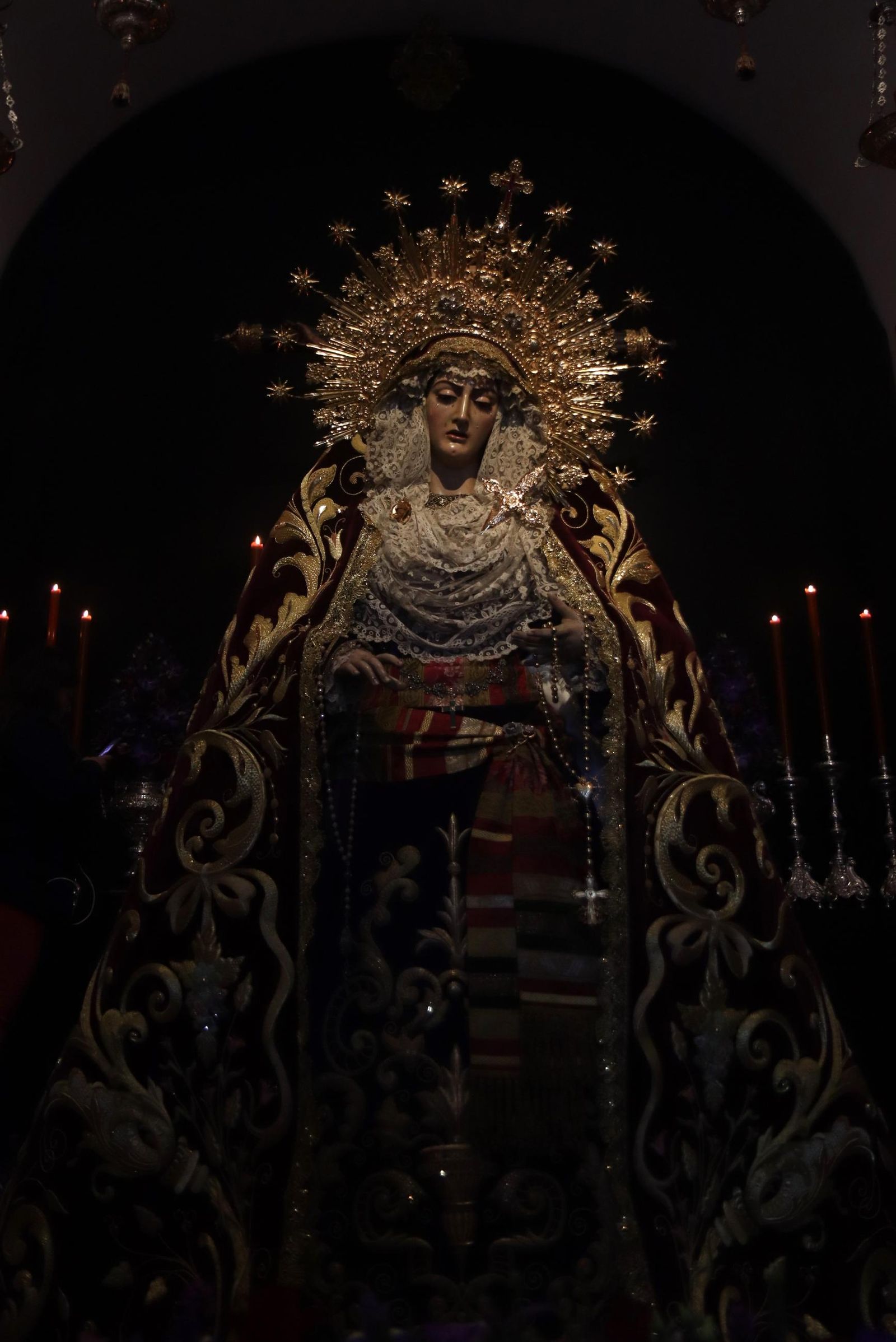Besapiés al Cristo de las Aguas y besamanos a Ntra. Madre y Señora del Mayor Dolor