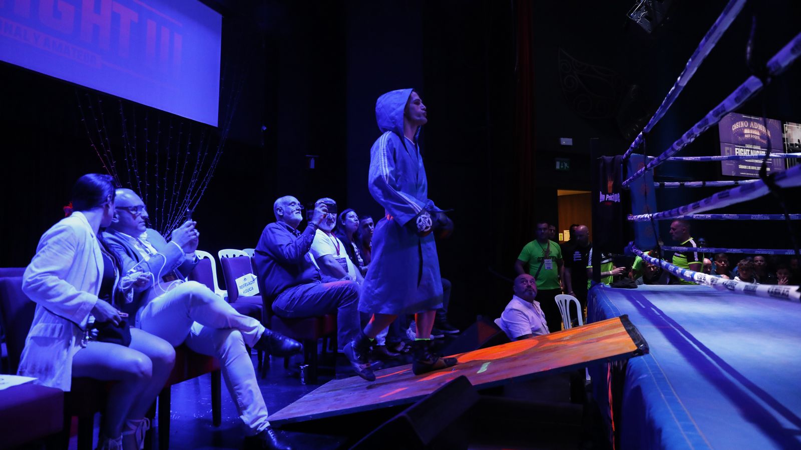 Las fotos de la velada de boxeo en San Roque