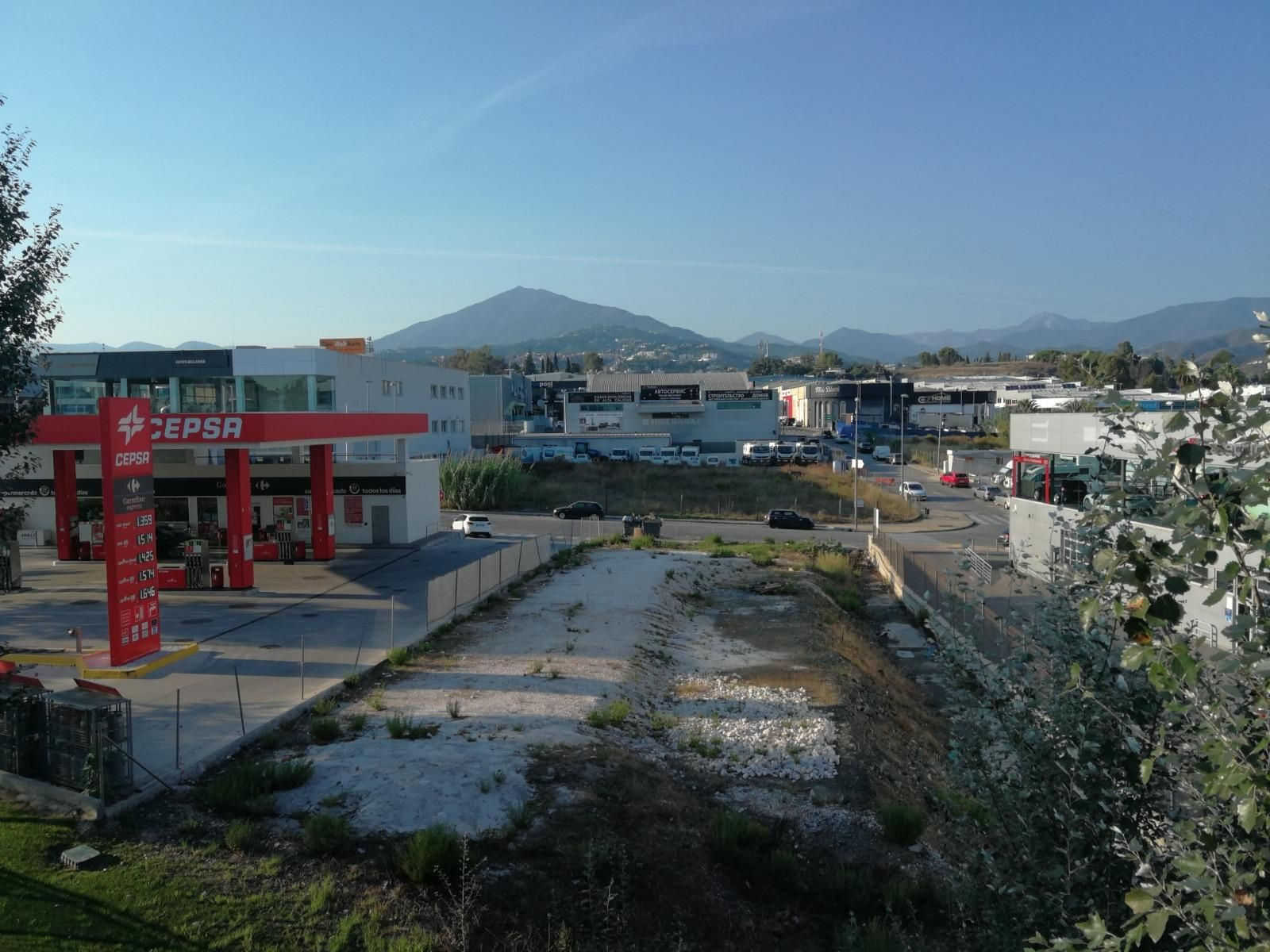 El Polígono Industrial de San Pedro Alcántara.
