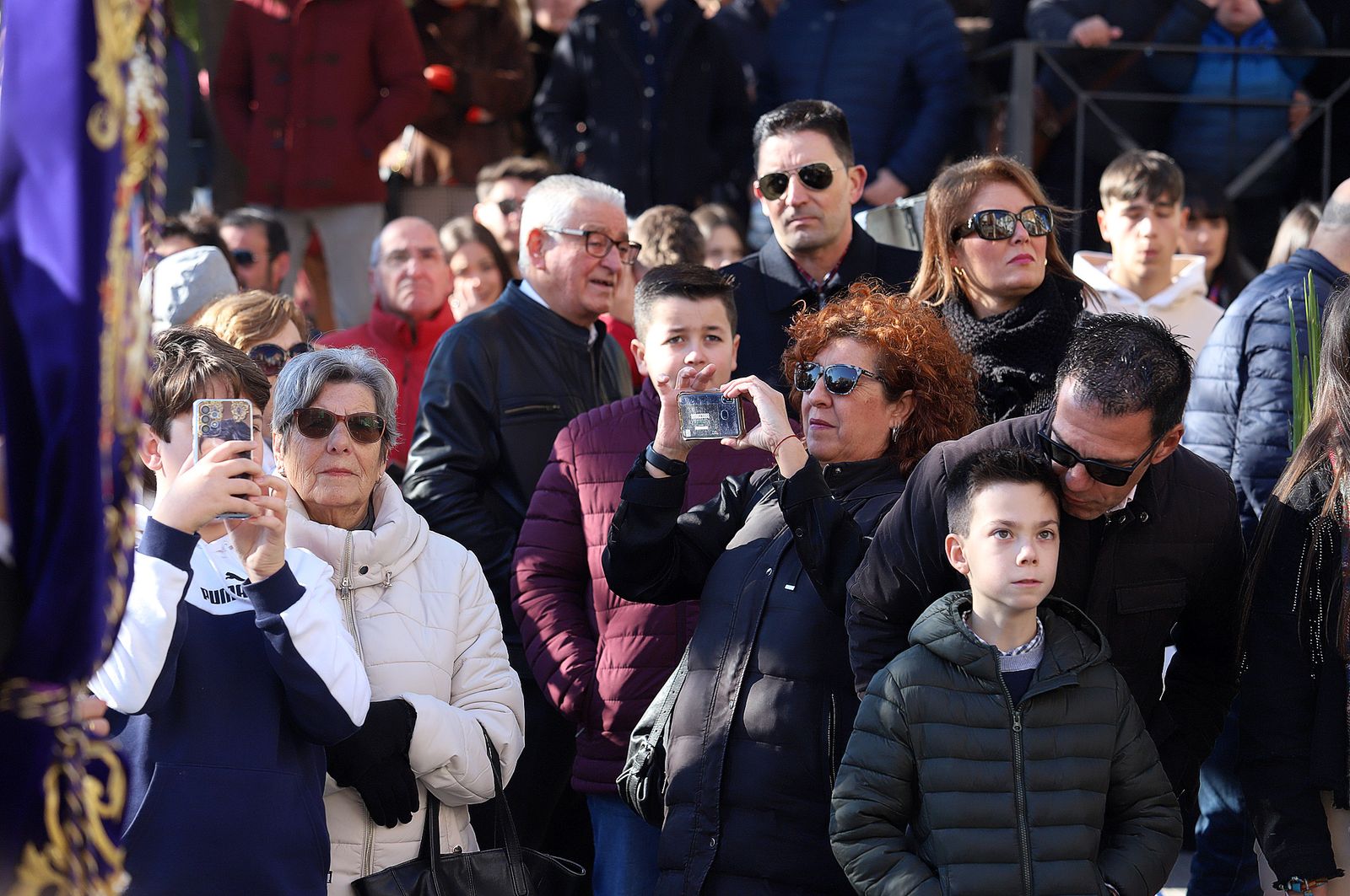Imágenes de la procesión de San Sebastián en Huelva