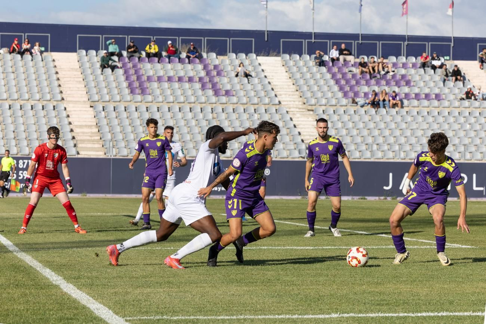 Las mejores imágenes de la derrota del Real Jaén ante el Atlético Malagueño