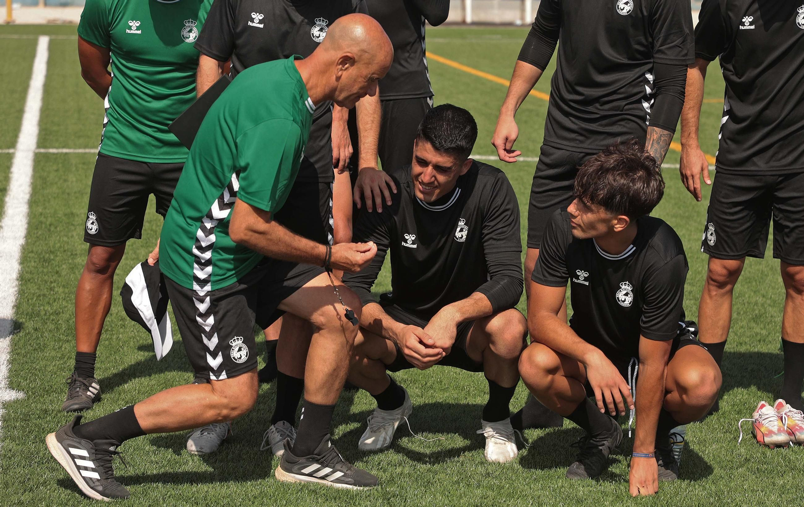 Fotos del primer entrenamiento de la Balona de la pretemporada 24/25
