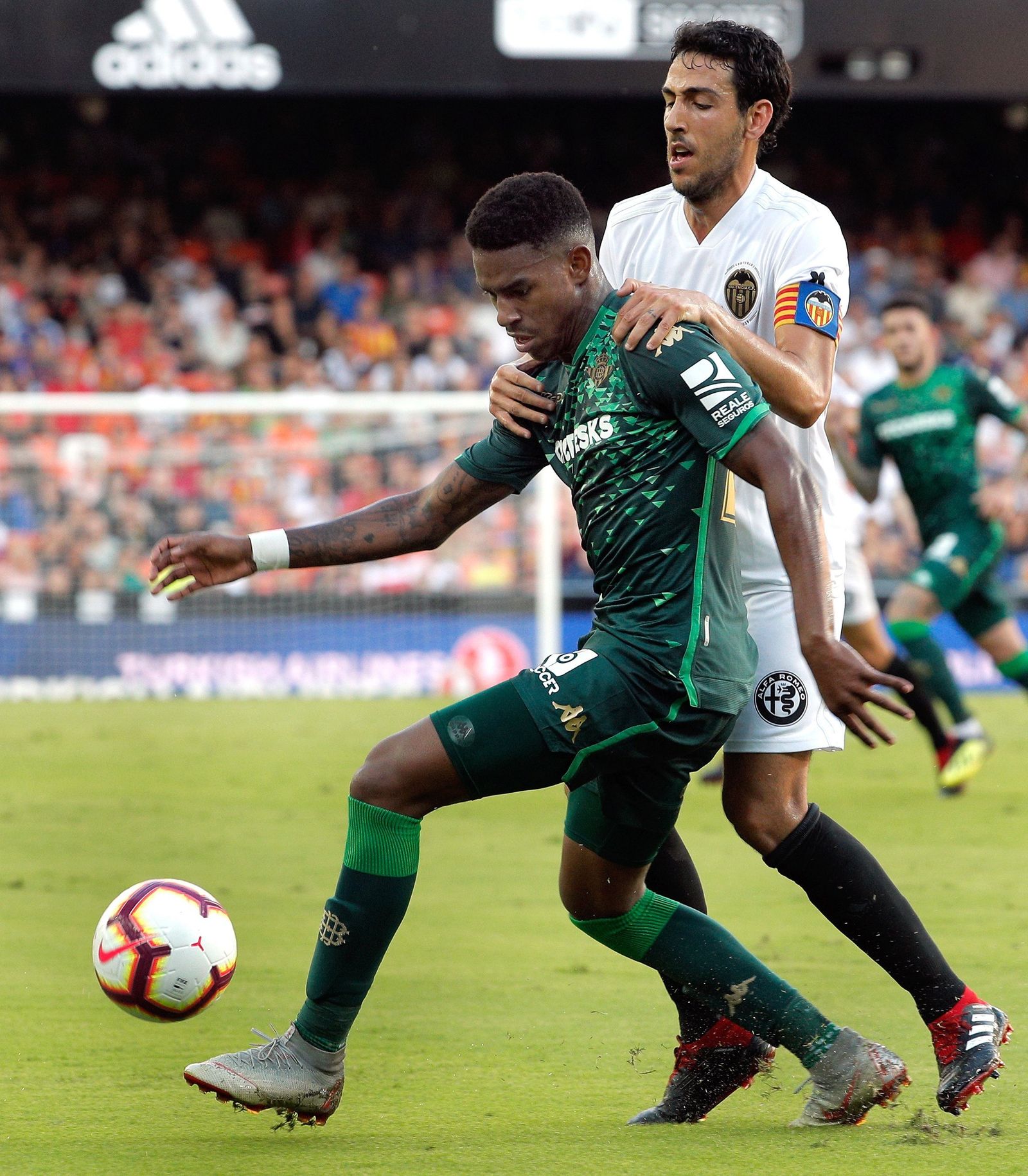 El Valencia-Betis, en imágenes