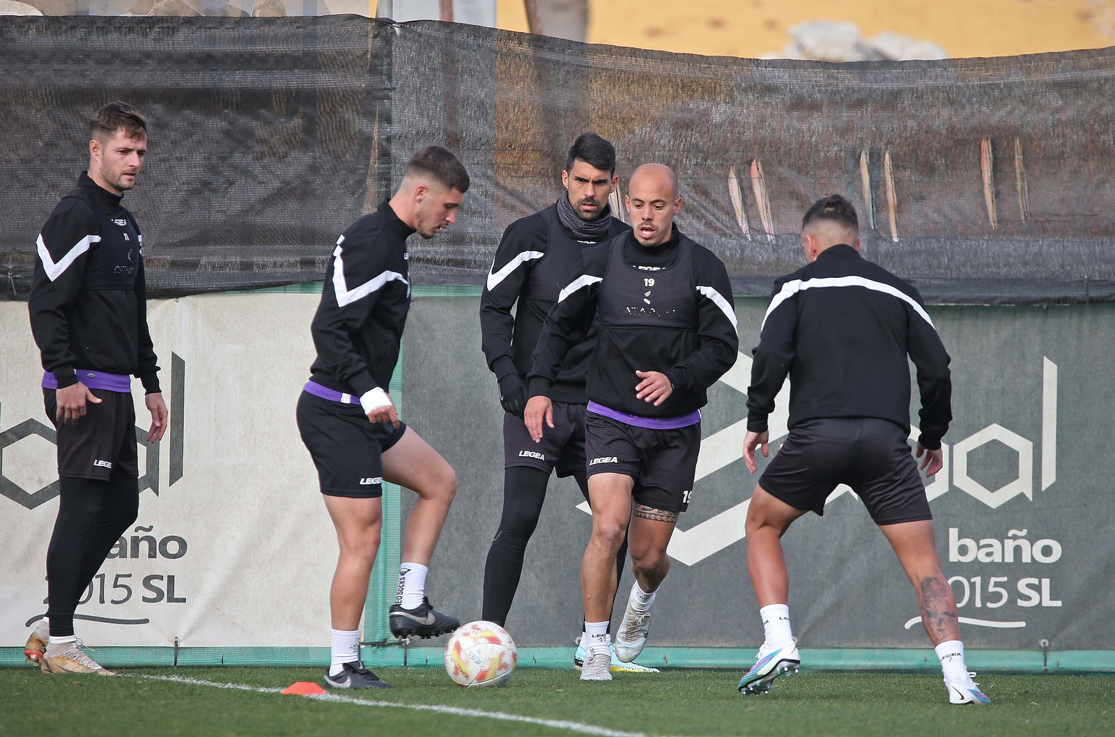 Fotos del entrenamiento de la Balona  previo al partido contra el Deportivo de La Coruña
