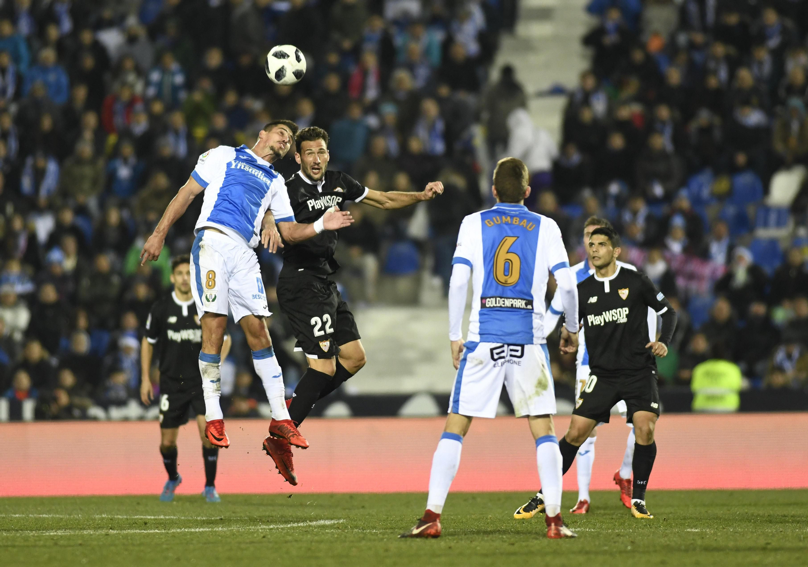 Las imágenes del Leganés-Sevilla de Copa