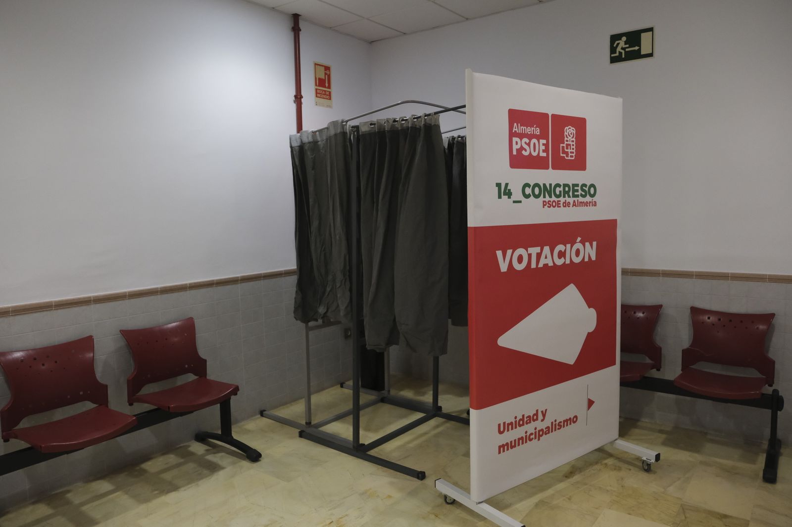 Imágenes del 14 Congreso Provincial PSOE de Almería. El Parador (Almería)