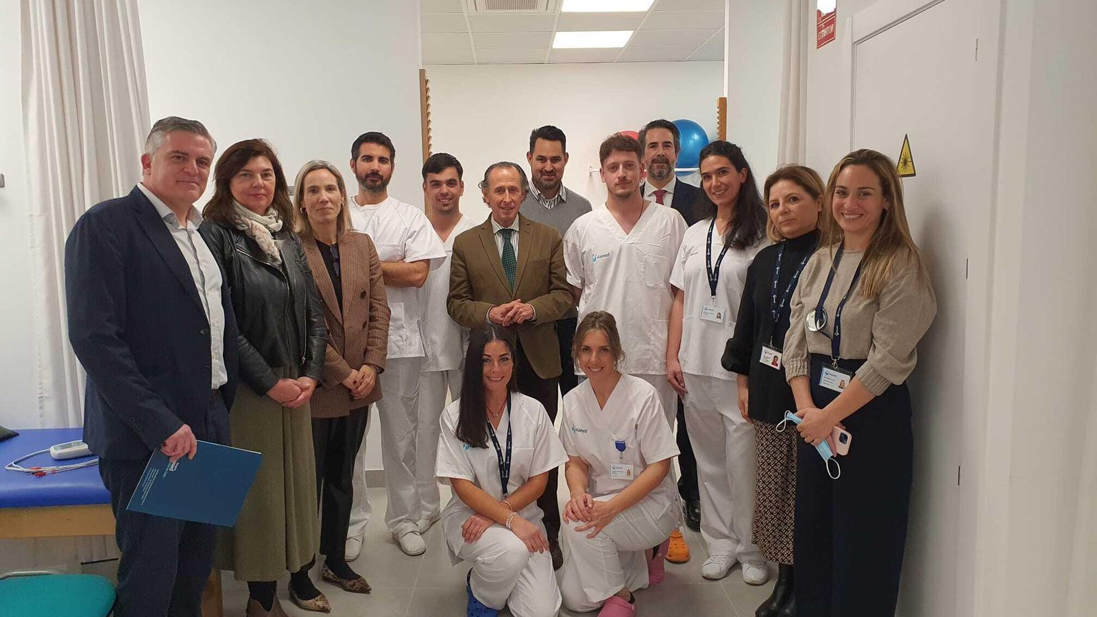 Inauguración de las instalaciones, en la jornada de ayer.