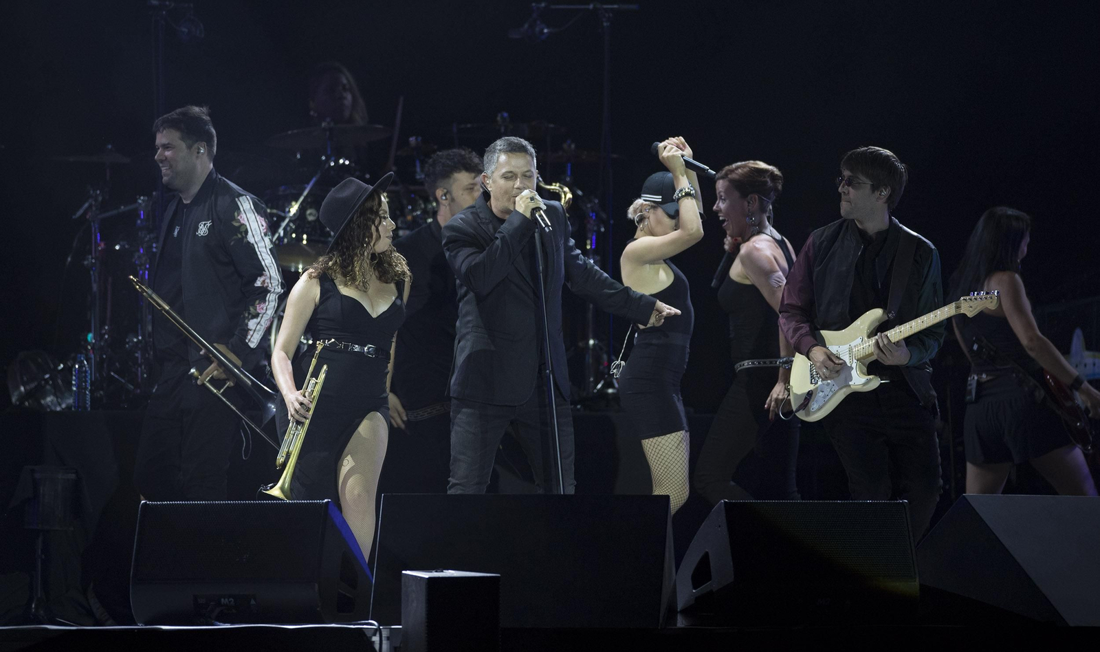 Las imágenes del concierto de Alejandro Sanz