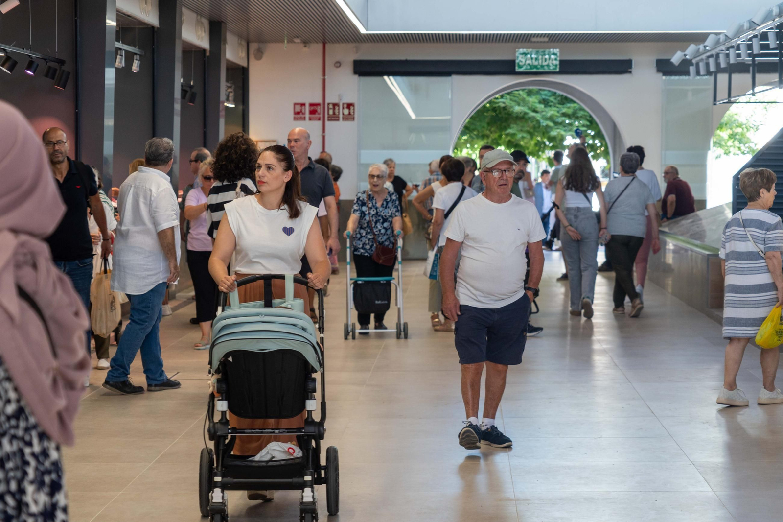 Imágenes del Mercado de San Sebastián, el día de su inauguración