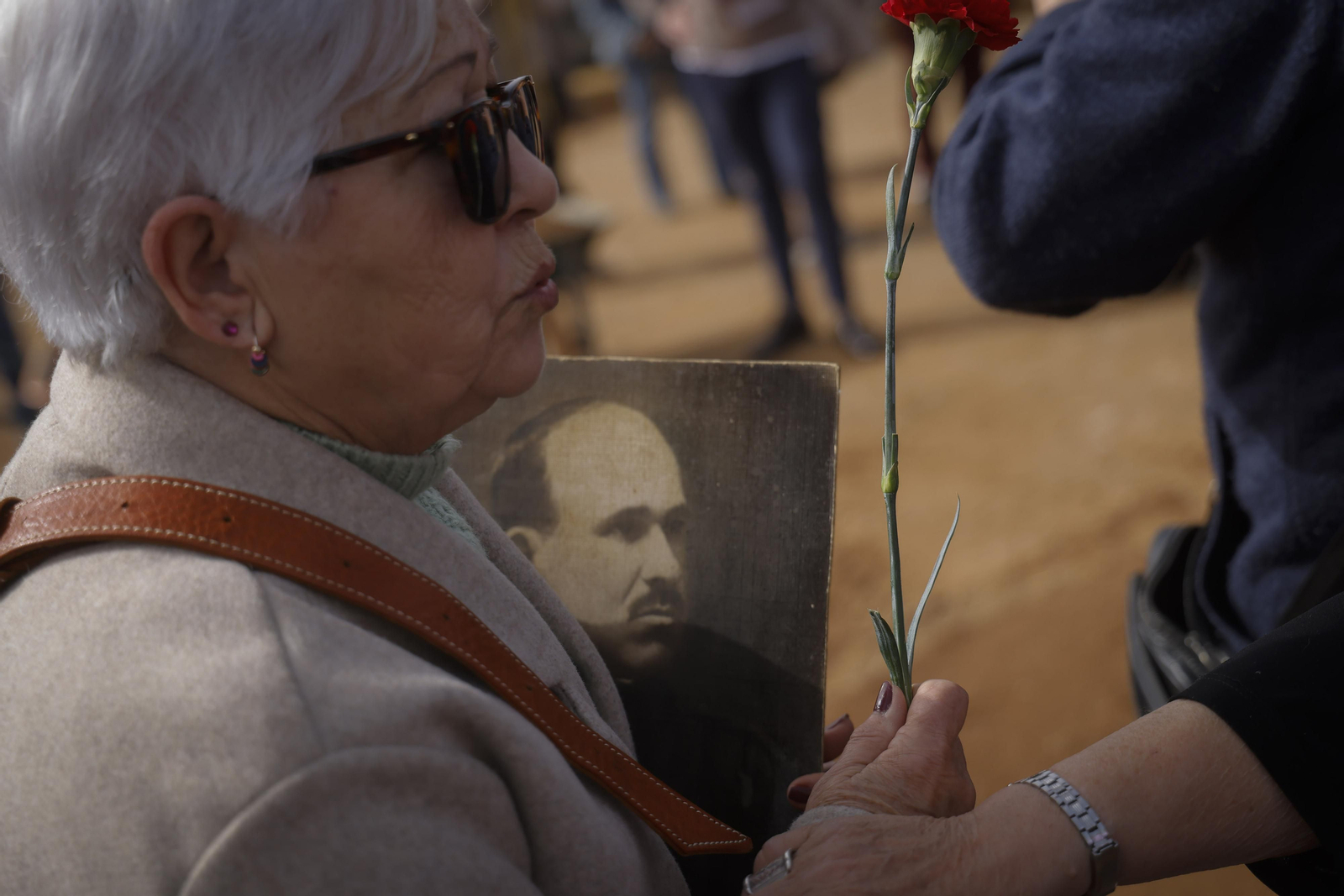 Cerrada la fosa común Pico Reja, todas las imágenes
