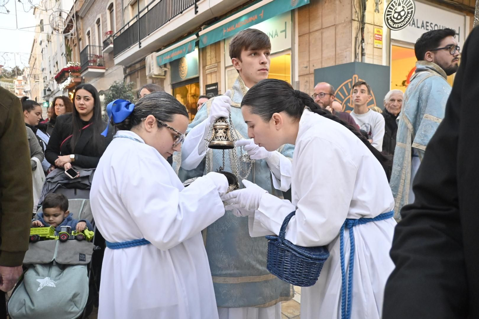Imágenes de la procesión de la Virgen de la Inmaculada en Huelva