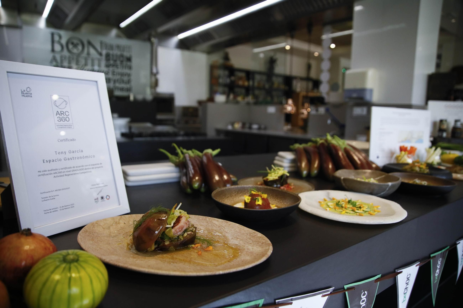 Las imágenes de una nueva variedad de berenjena en Almería