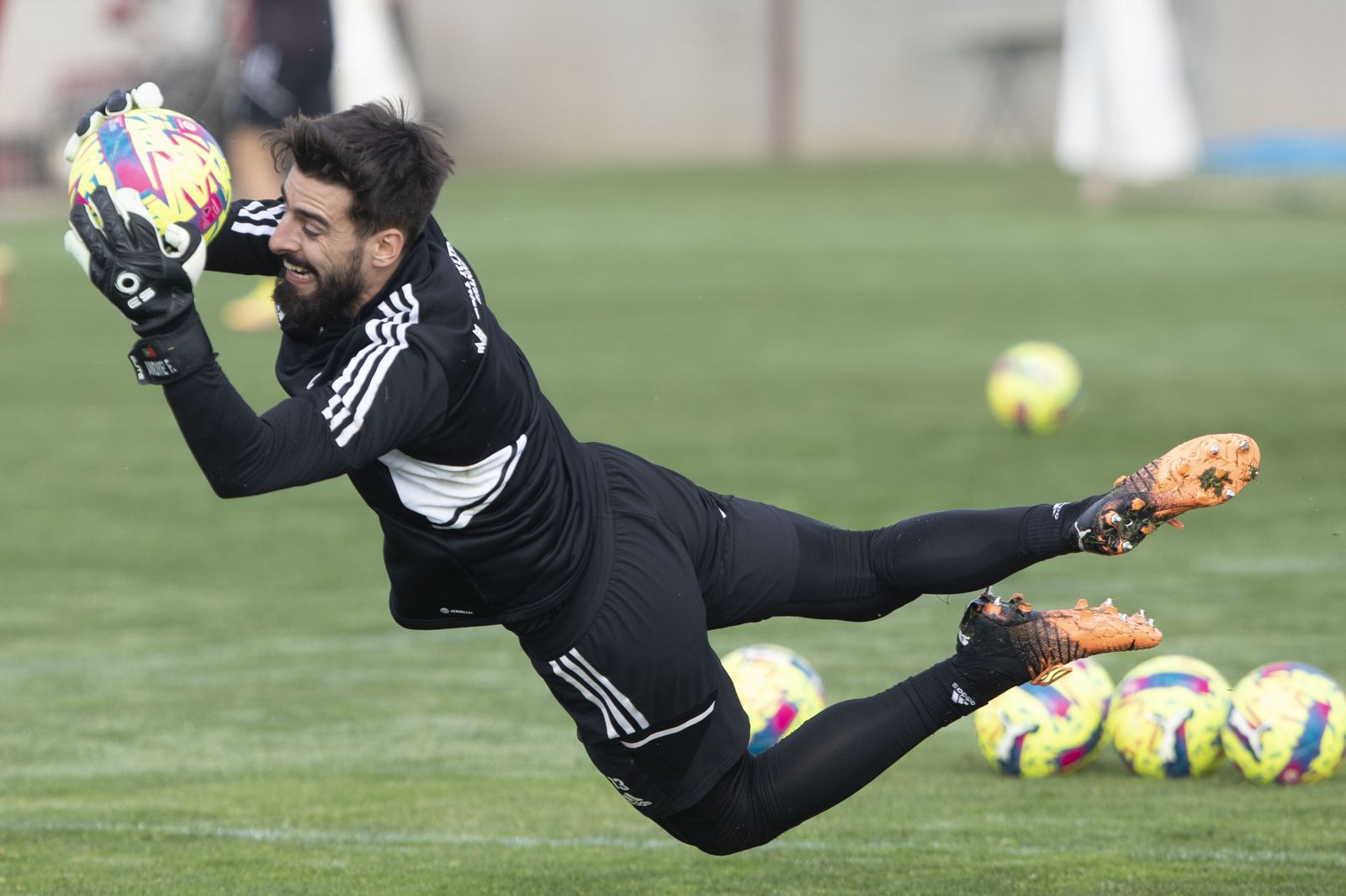 El entrenamiento del Granada CF en imágenes