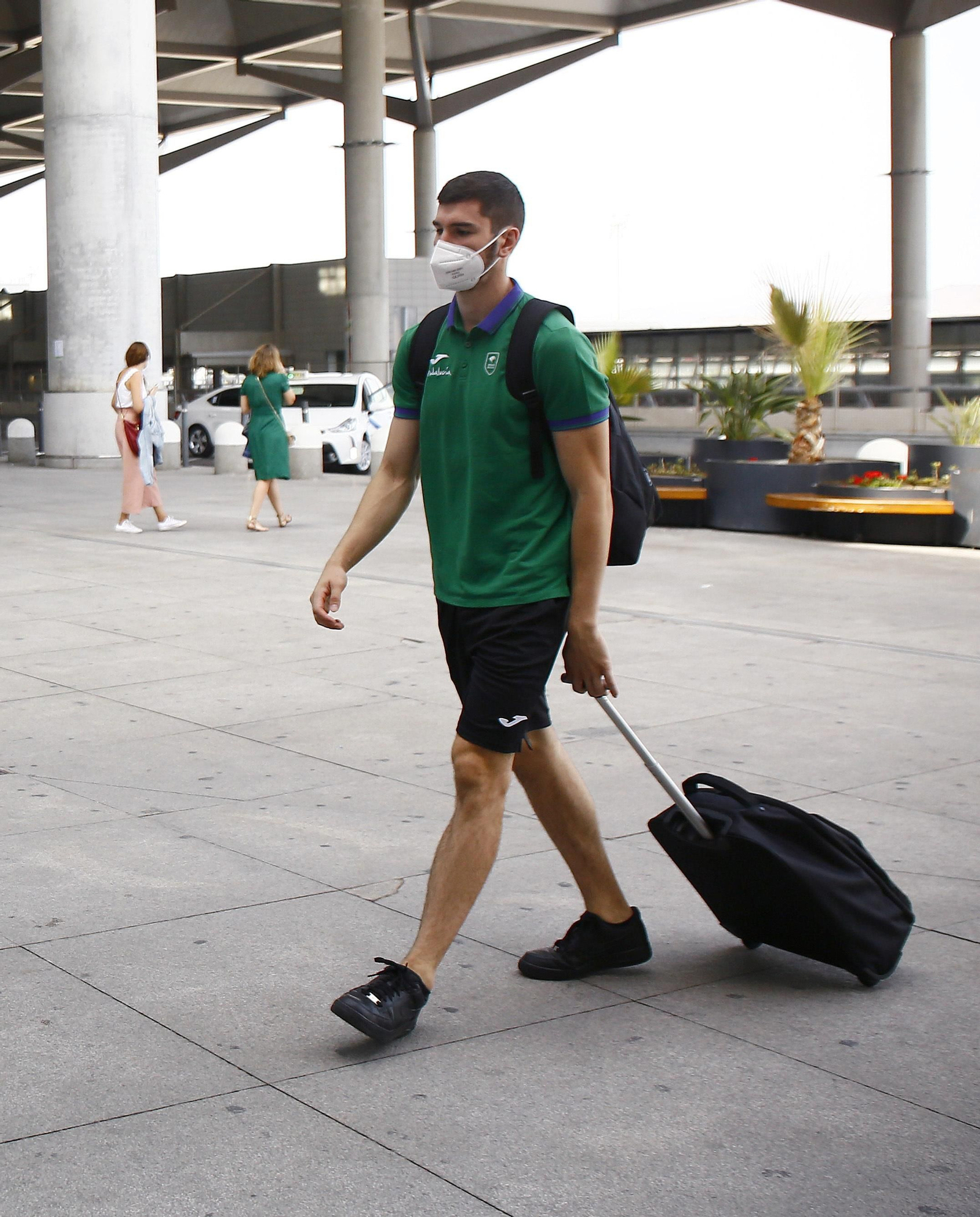 Las fotos del viaje del Unicaja a Badalona