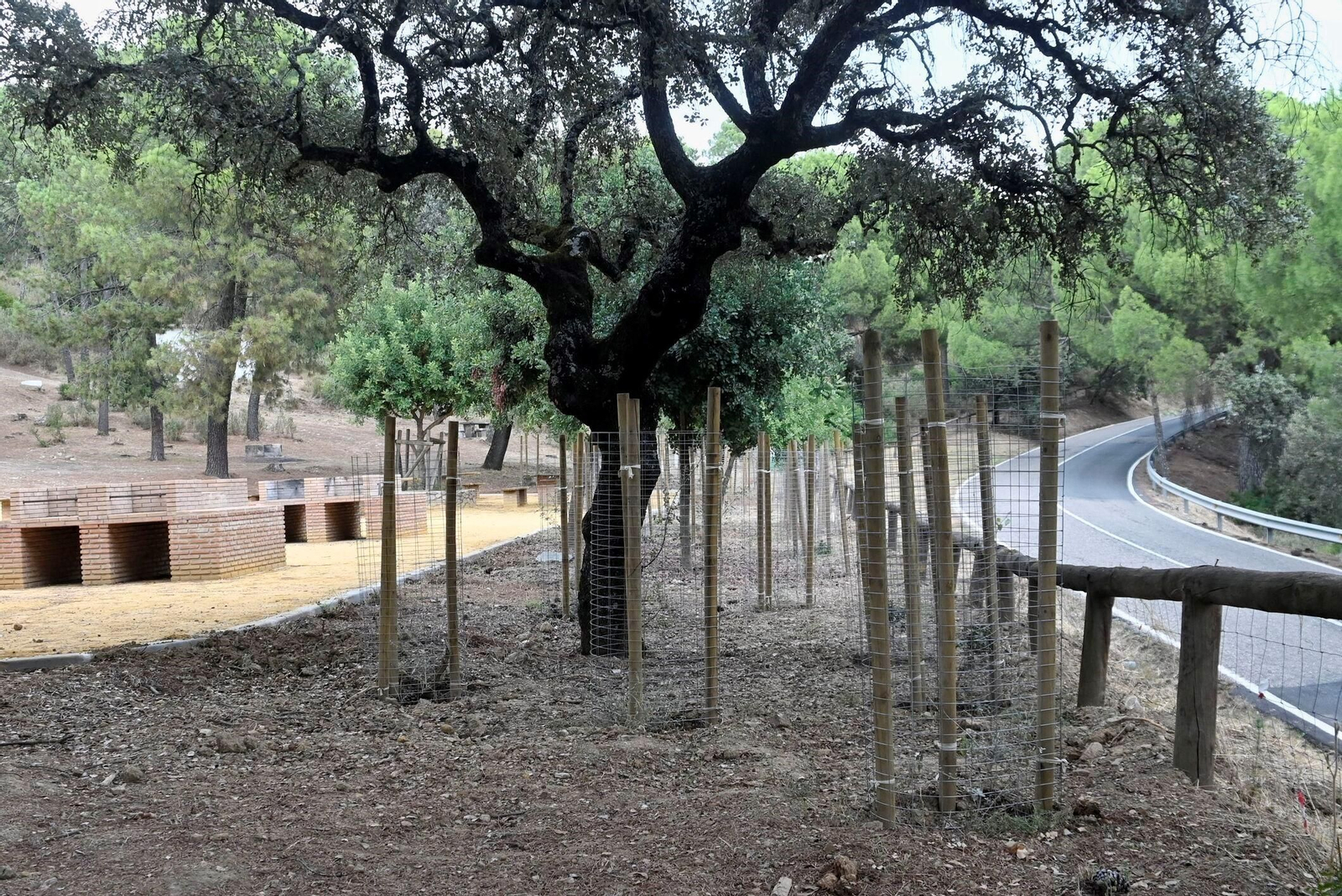 Así ha quedado el Parque Periurbano de Los Villares tras la primera fase de su reforma, en imágenes