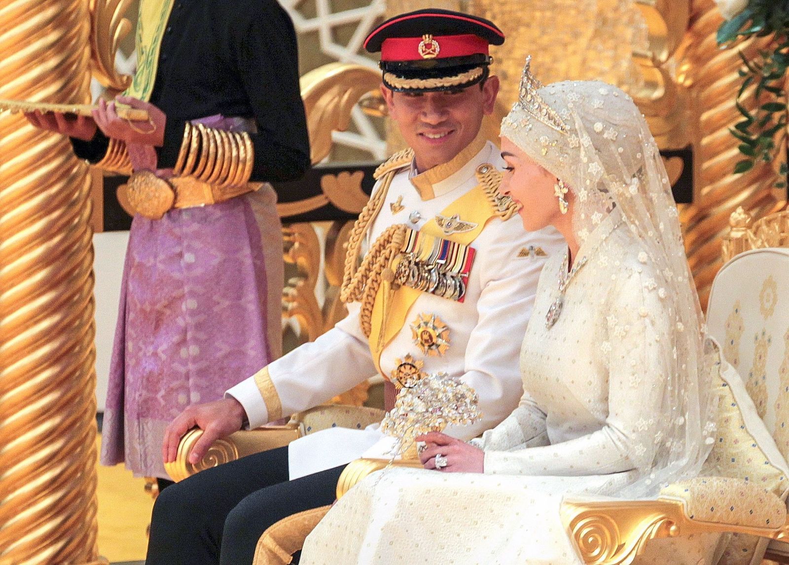 La boda real del sultanato de Brunei en imágenes
