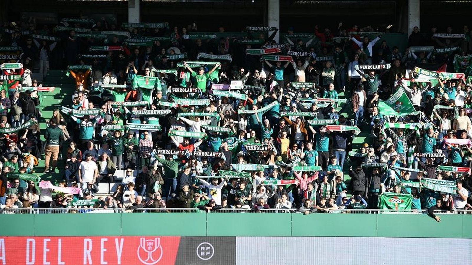 Afición del Racing de Ferrol