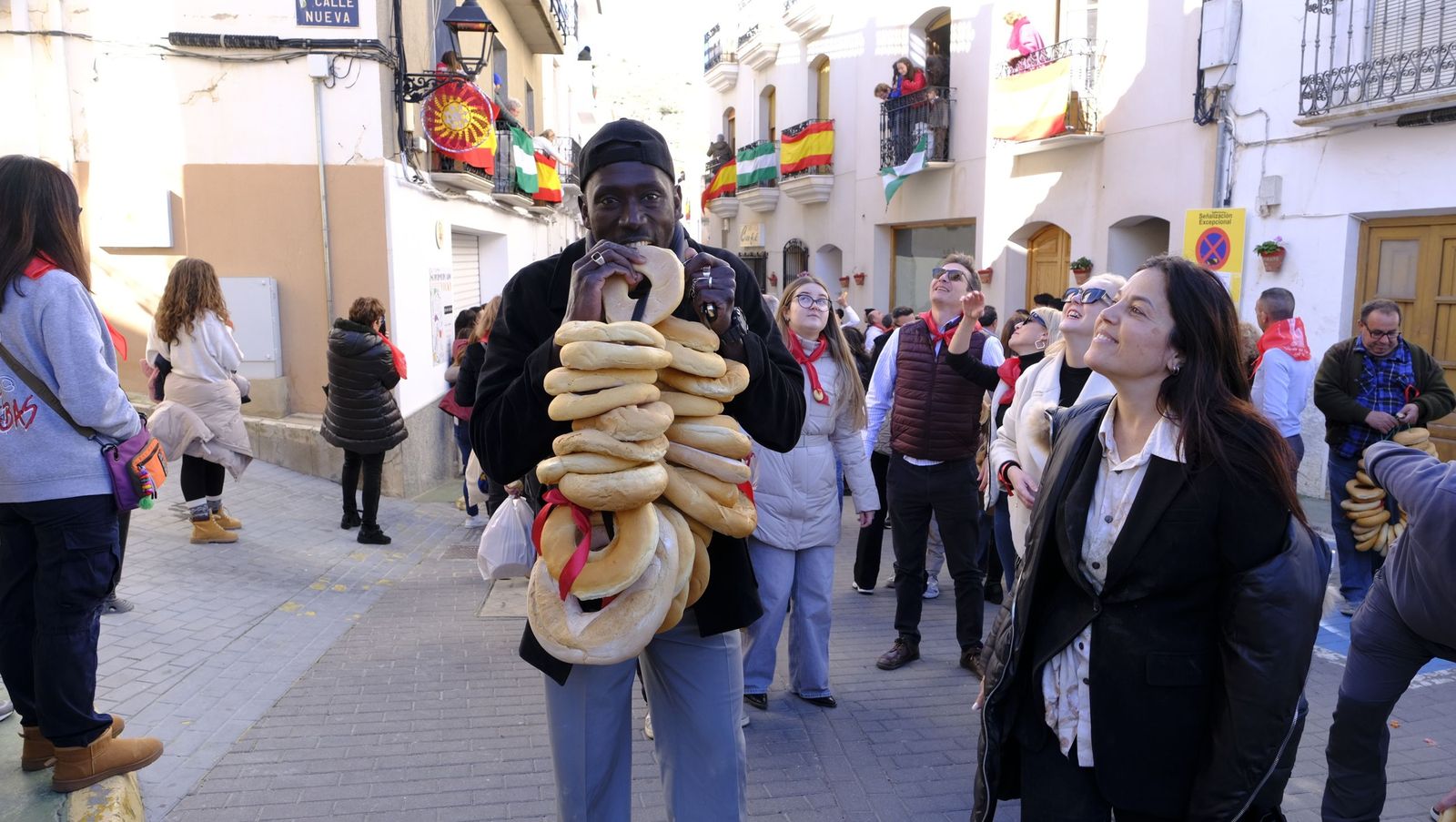 San Sebastián y los roscos de Lubrín, en fotos