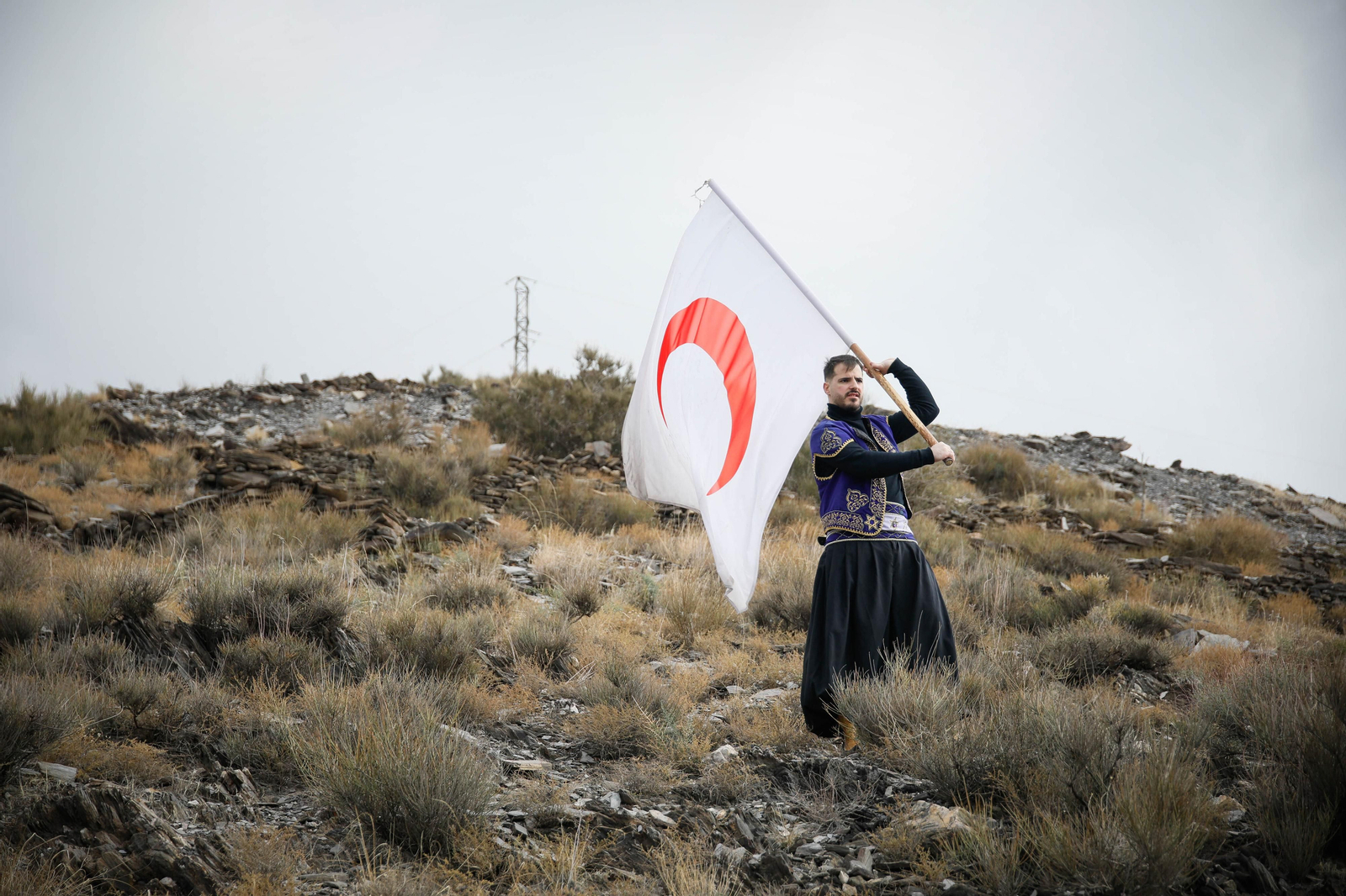Última guerrilla en Gérgal entre moros y cristianos.