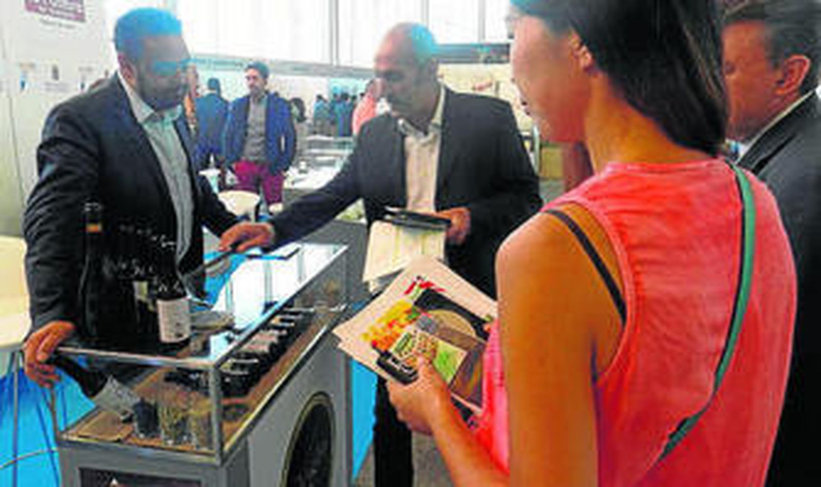 Carlos Martínez, gerente de Origen, ha tenido una gran actividad estos días.