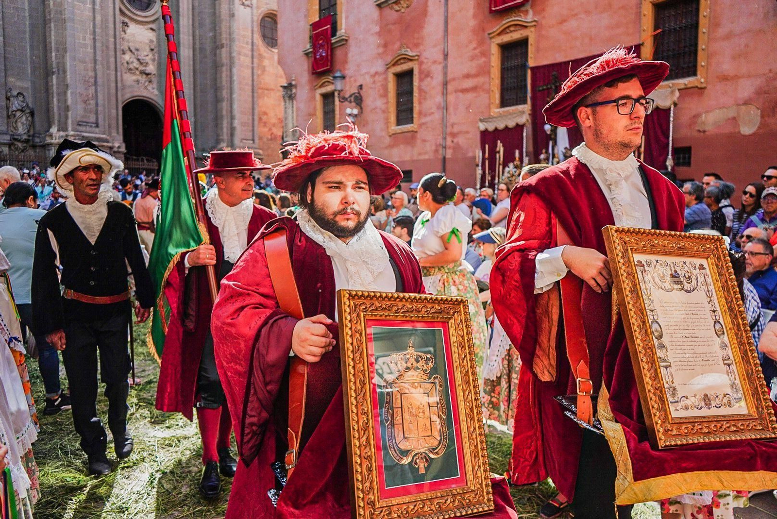 Las imágenes de la procesión del Corpus de Granada