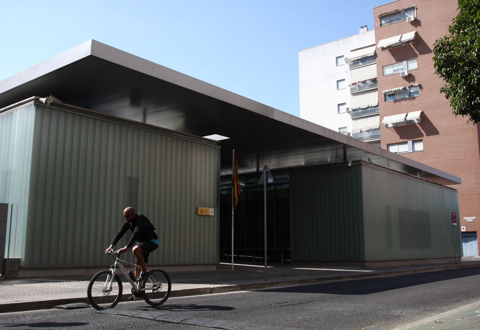 La comisaría del distrito Macarena, en una imagen reciente.