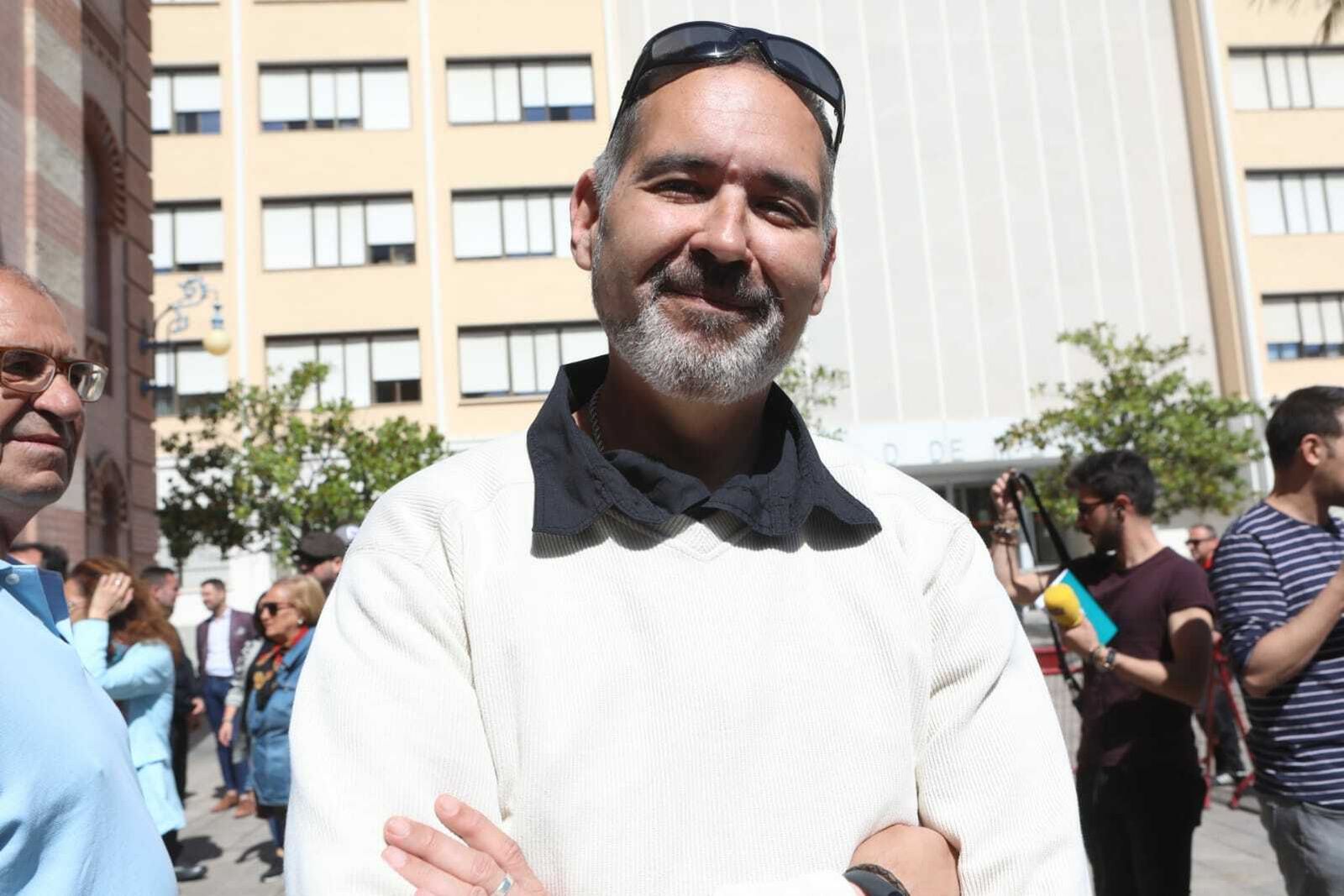 El presidente de la Asociación de Comparsistas 1960, Humberto González