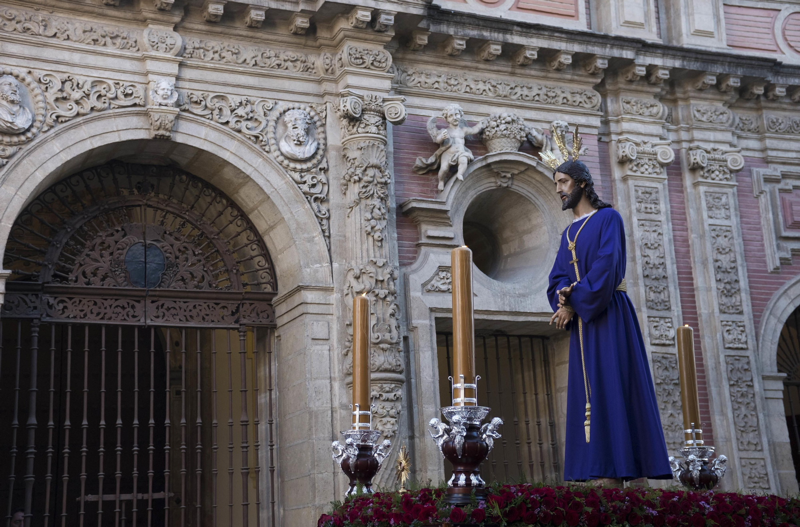 Las imágenes del via crucis del Cautivo de Torreblanca
