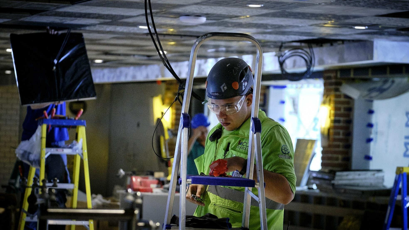 Obras en el buque 'Oasis of the Seas' Obras en el buque 'Oasis of the Seas'