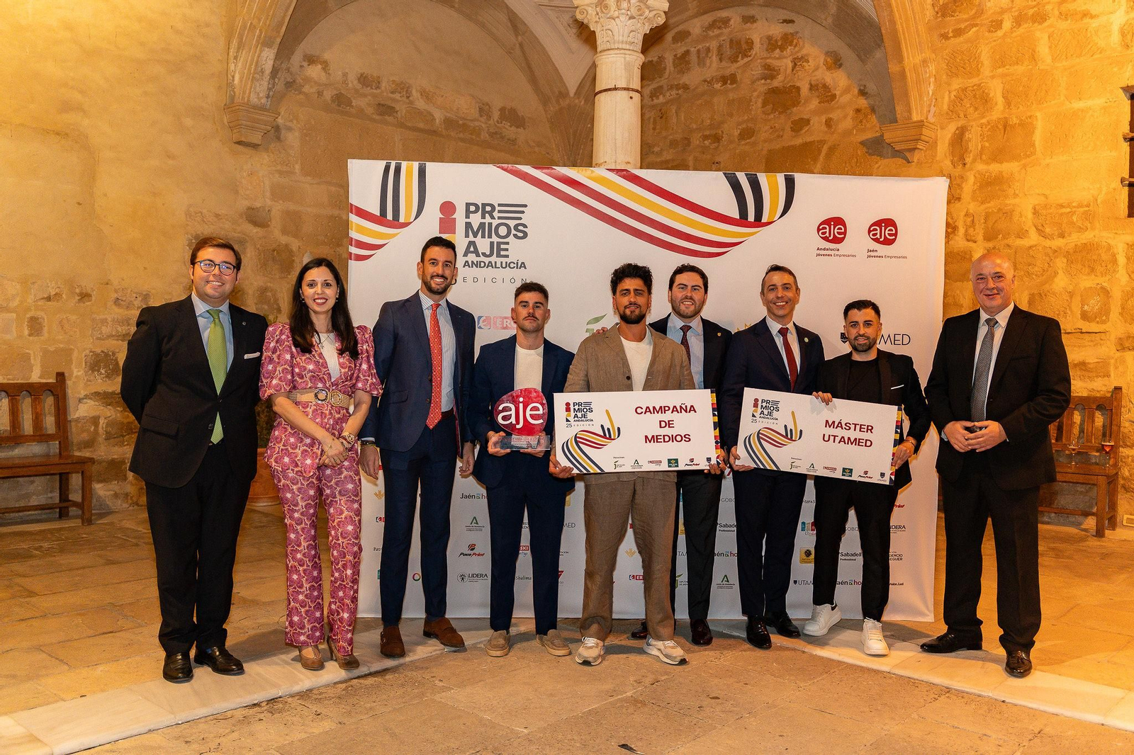 Así fue la mágica noche de entrega de los Premios AJE Andalucía, en imágenes