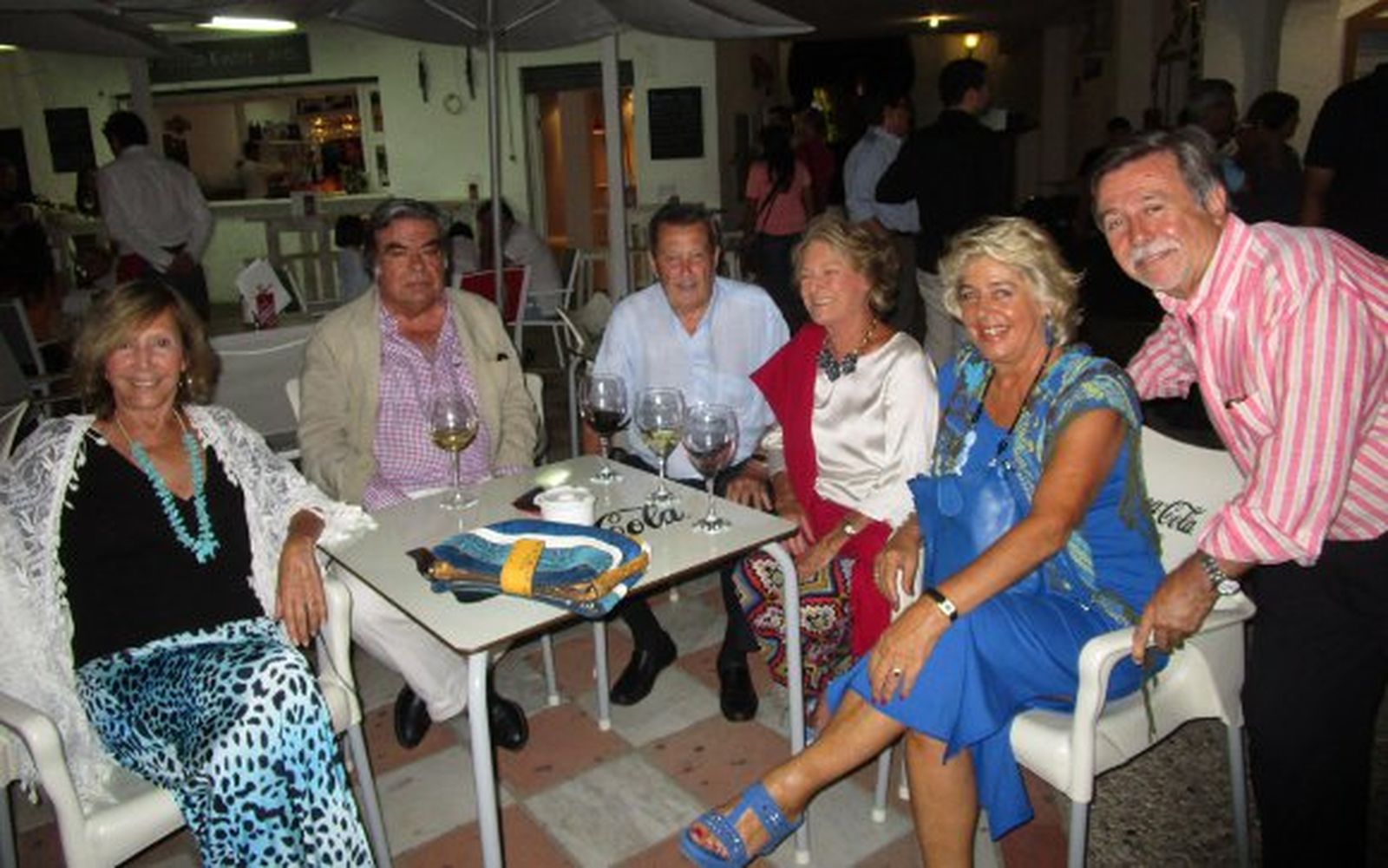 Concha Baras, Manolo Riquelme, Tano Pereyra, Petra Llanza, María Pilar Gracia y Antonio Ramírez.

Foto: Ignacio Casas de Ciria