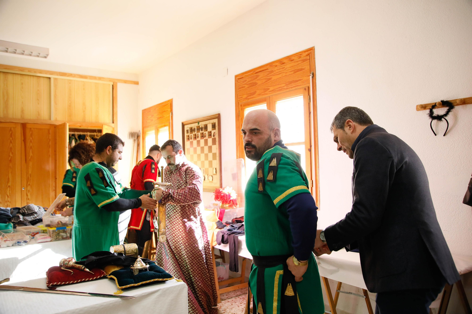 Las imágenes del Auto Sacramental de los Reyes Magos en Los Gallardos