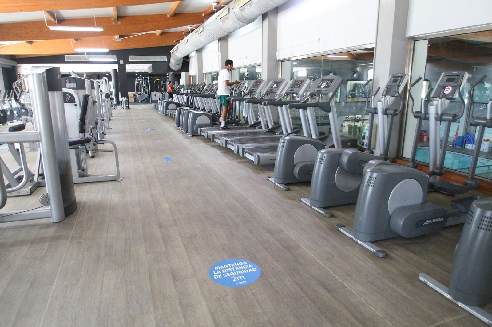 Apertura de los gimnasios en Almería